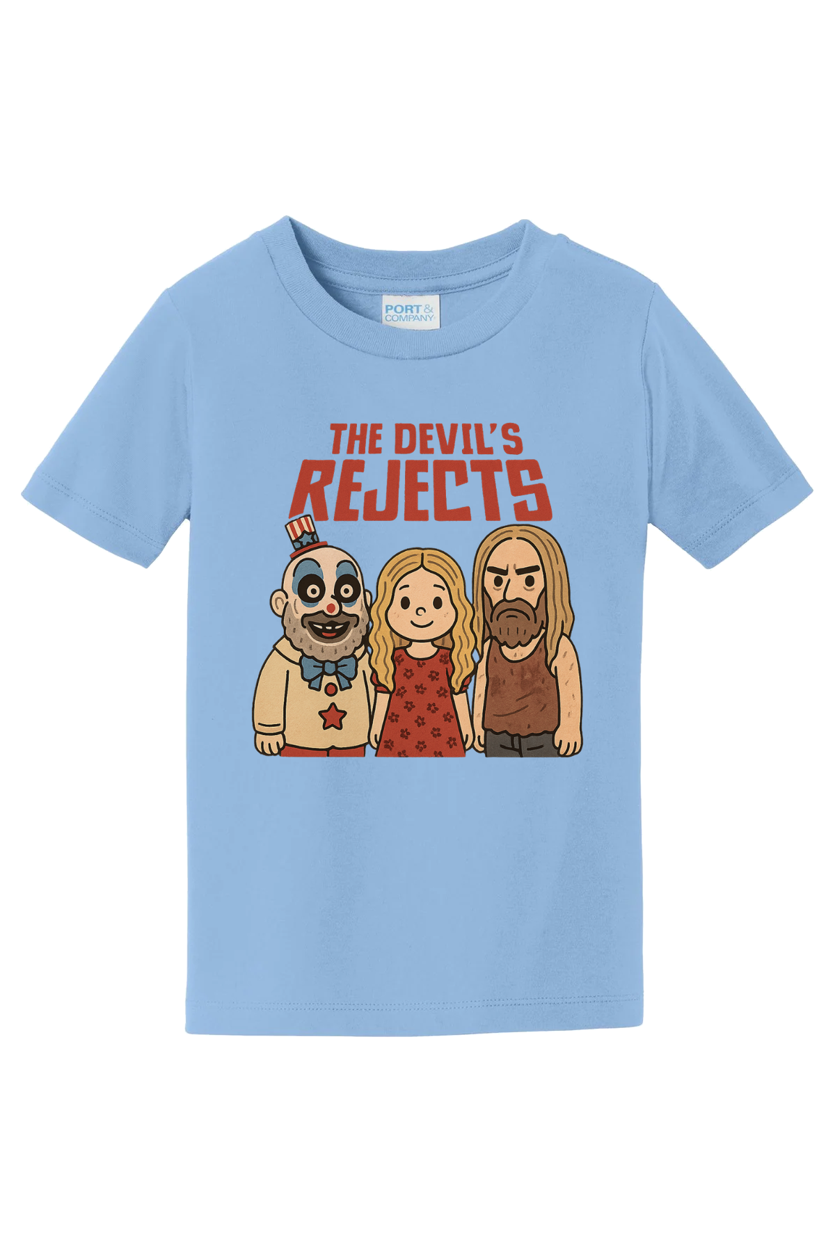 Devils Rejects T-Shirt - light blue