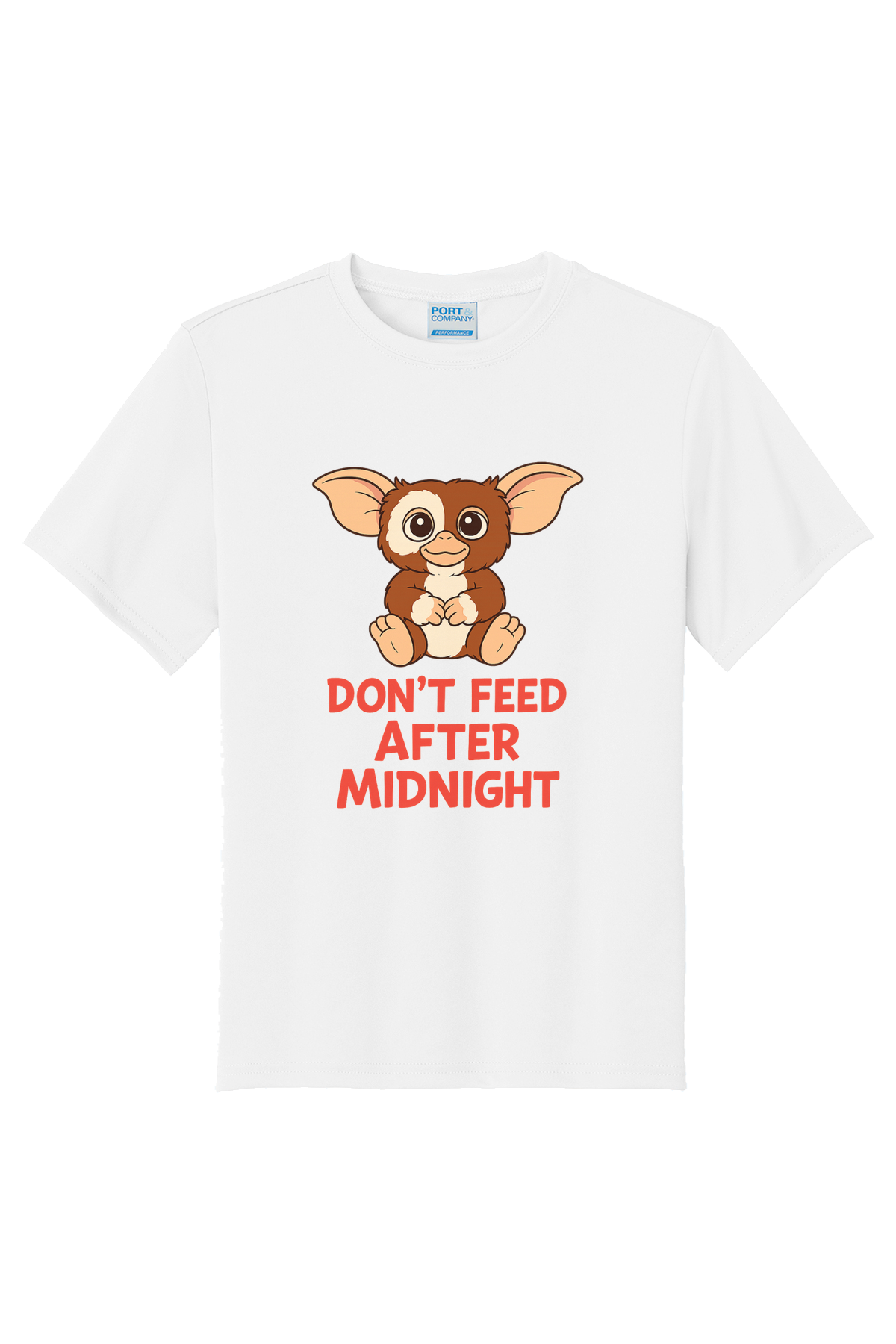 Don’t Feed After Midnight T-Shirt - white