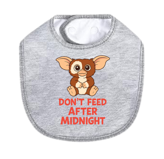 Don’t Feed After Midnight Bib