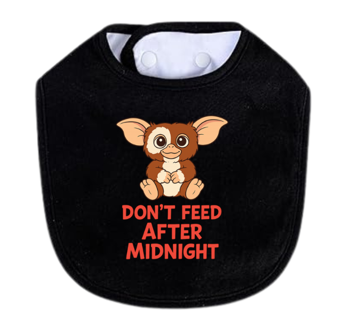 Don’t Feed After Midnight Bib