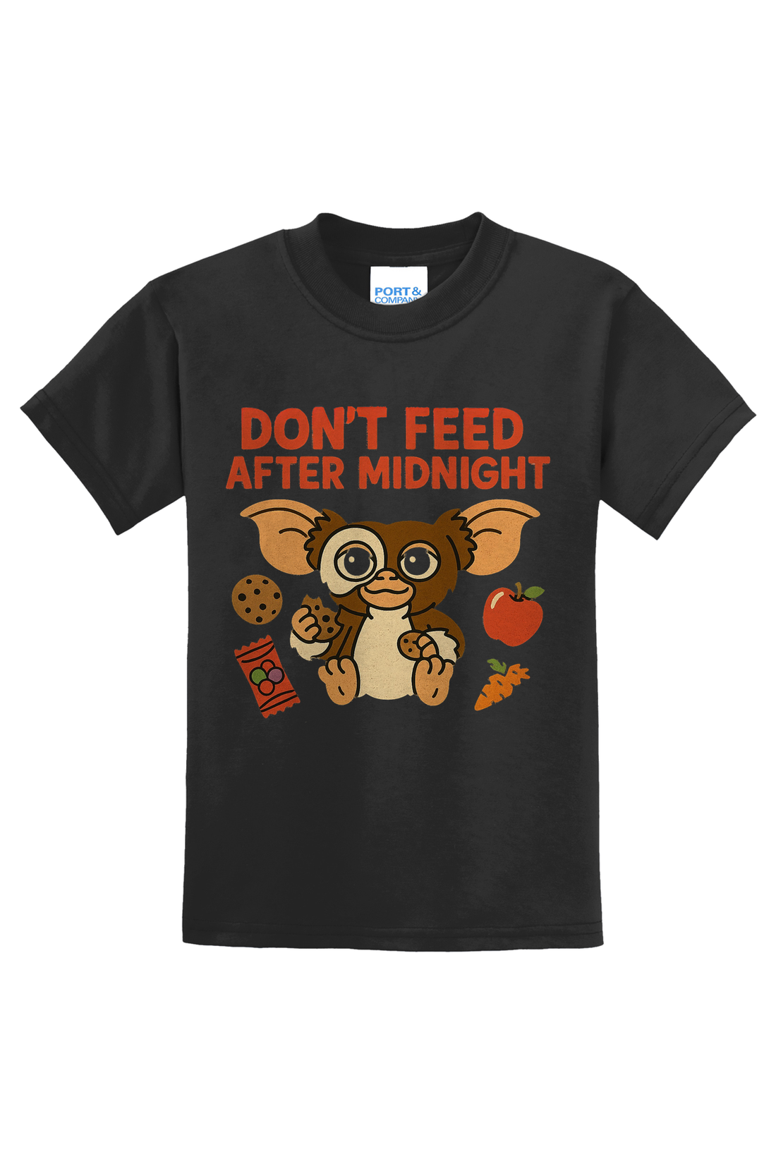 Dont Feed Snacks T-Shirt - black