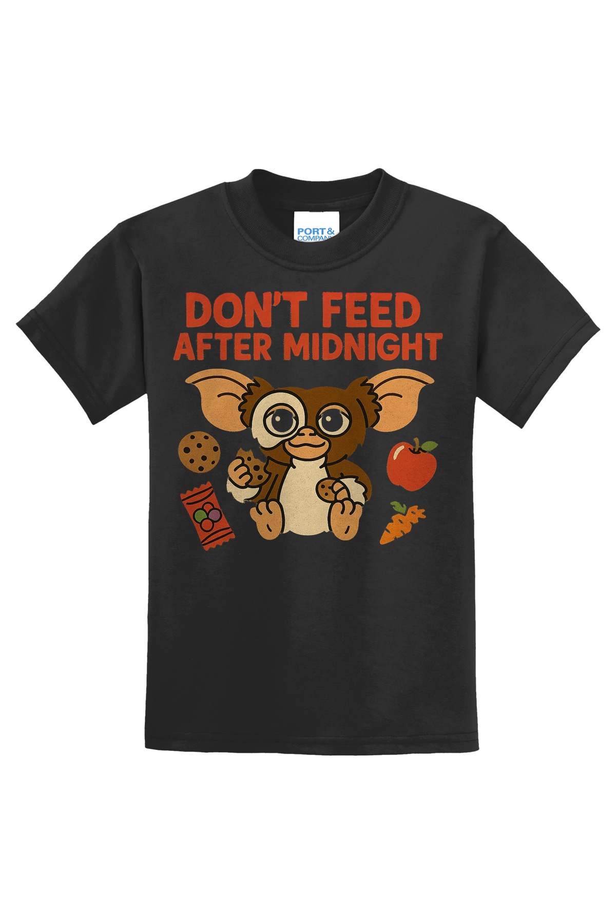 Dont Feed Snacks T-Shirt - black