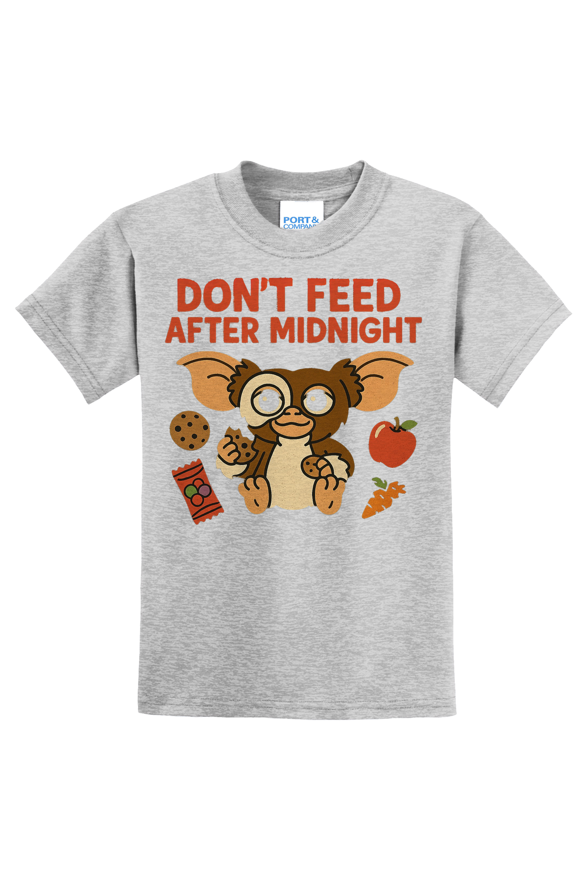 Dont Feed Snacks T-Shirt - gray