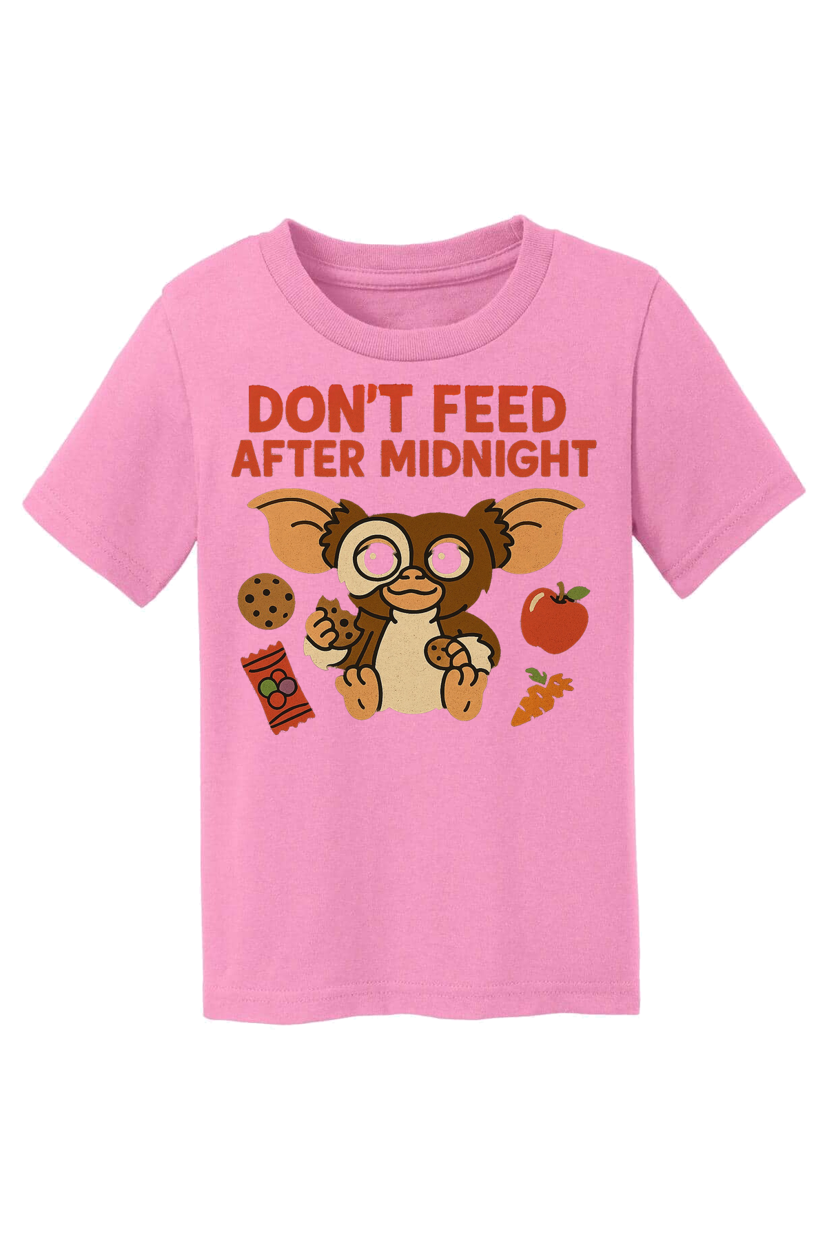 Dont Feed Snacks T-Shirt - pink