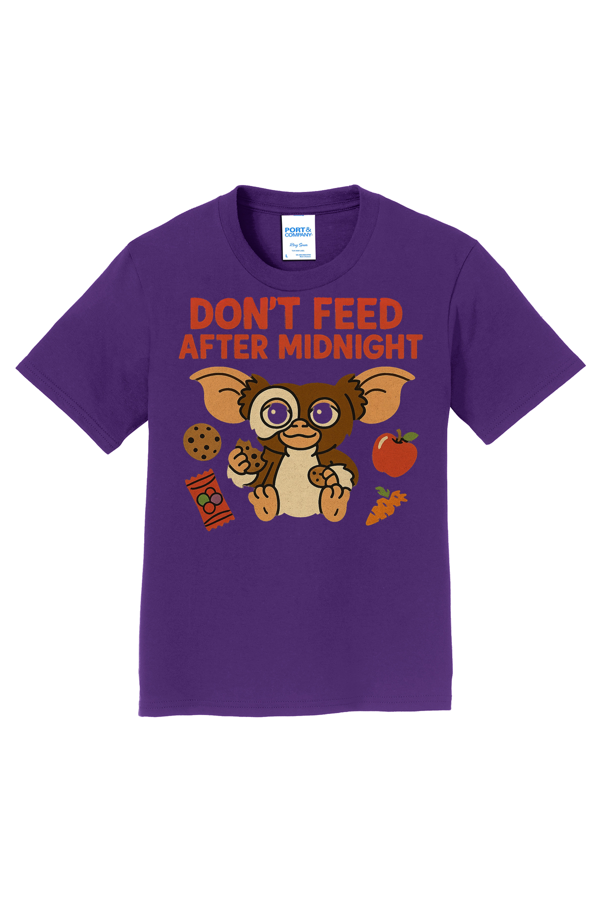 Dont Feed Snacks T-Shirt - purple
