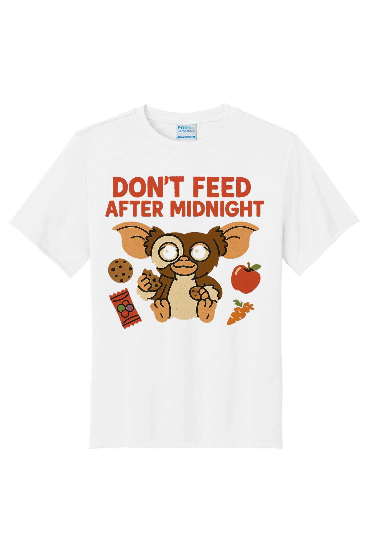 Dont Feed Snacks T-Shirt - white