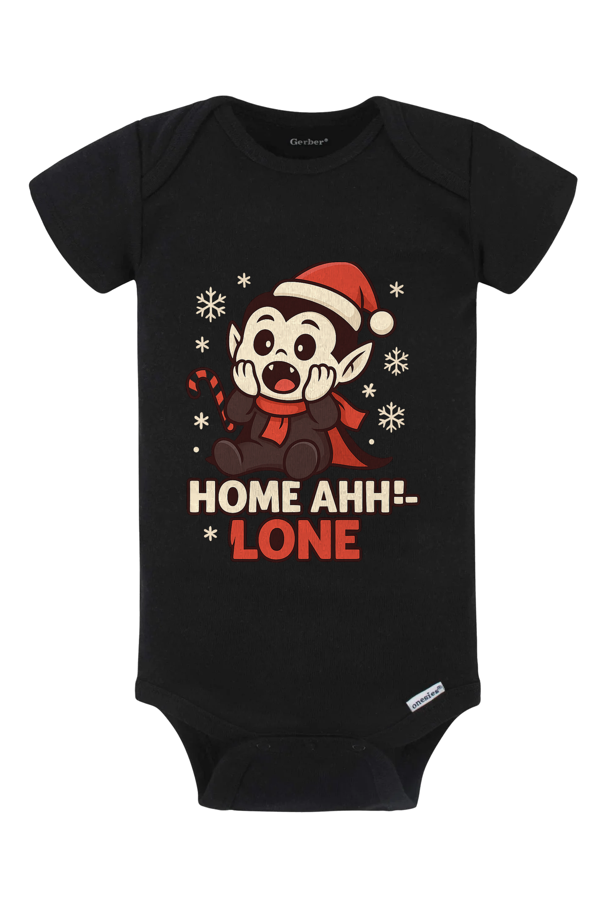 Dracula Home Ahhlone Onesie - black