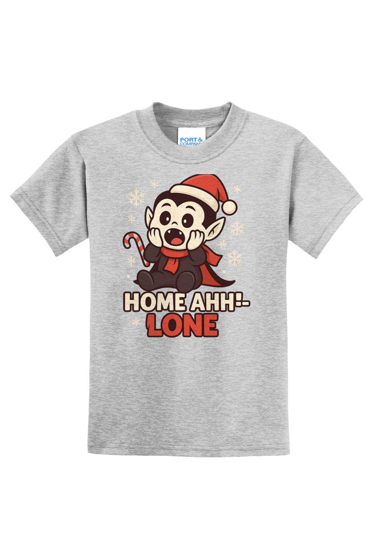 Dracula Home Ahhlone T-Shirt - gray