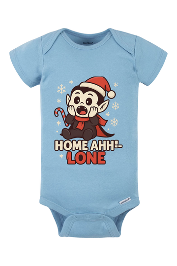 Dracula Home Ahhlone Onesie - light blue