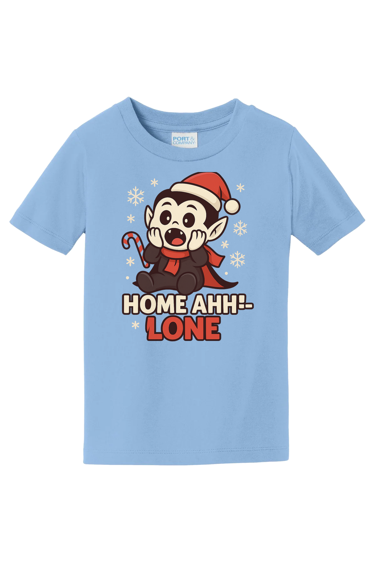 Dracula Home Ahhlone T-Shirt - light blue