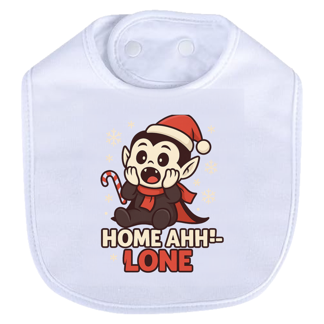 Dracula Home Ahhlone Bib - white