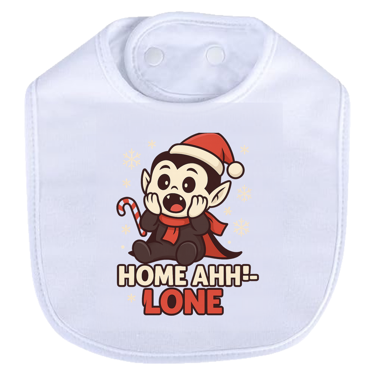 Dracula Home Ahhlone Bib - white