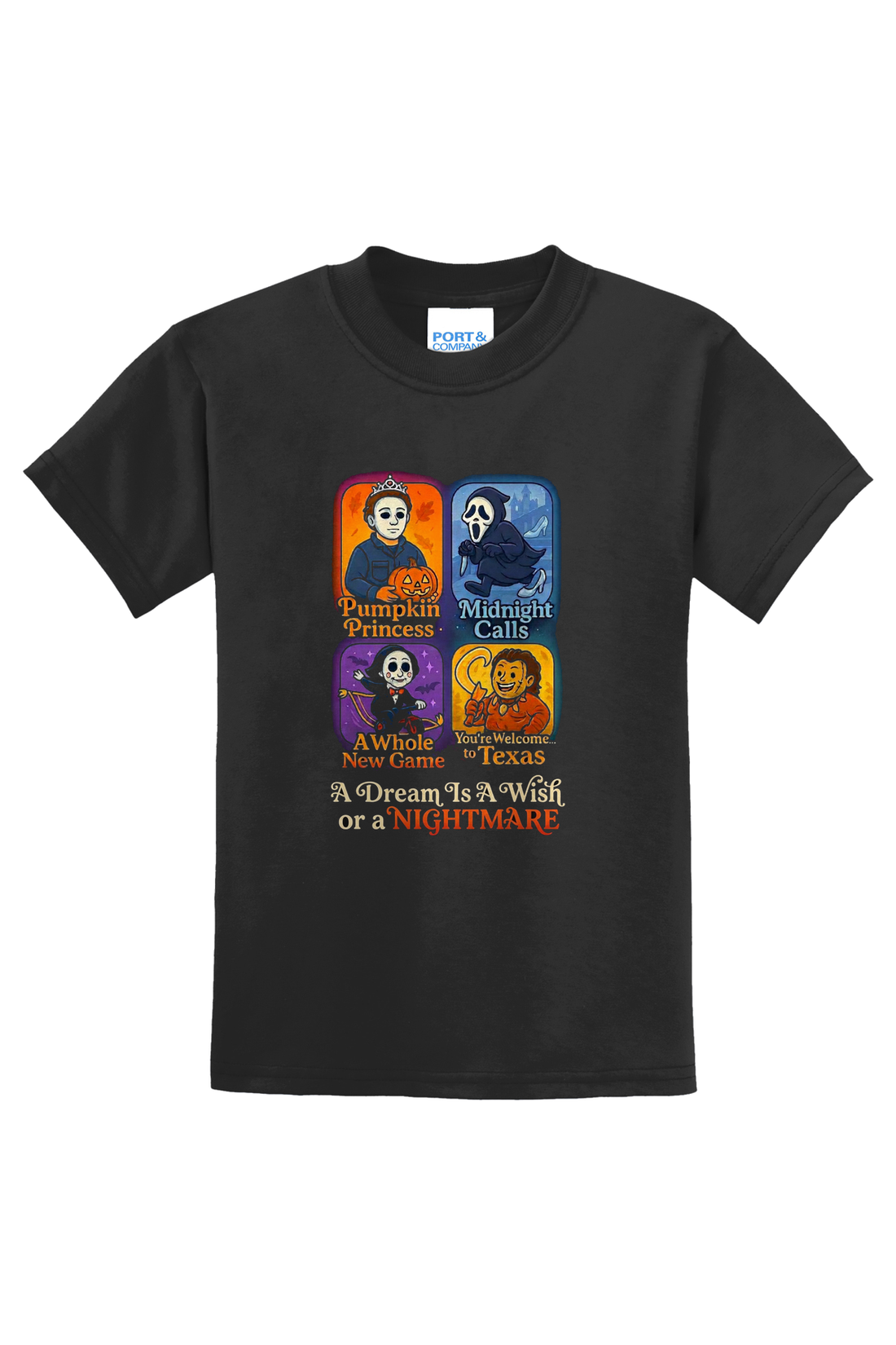 Dream Wish Nightmare T-Shirt - gray