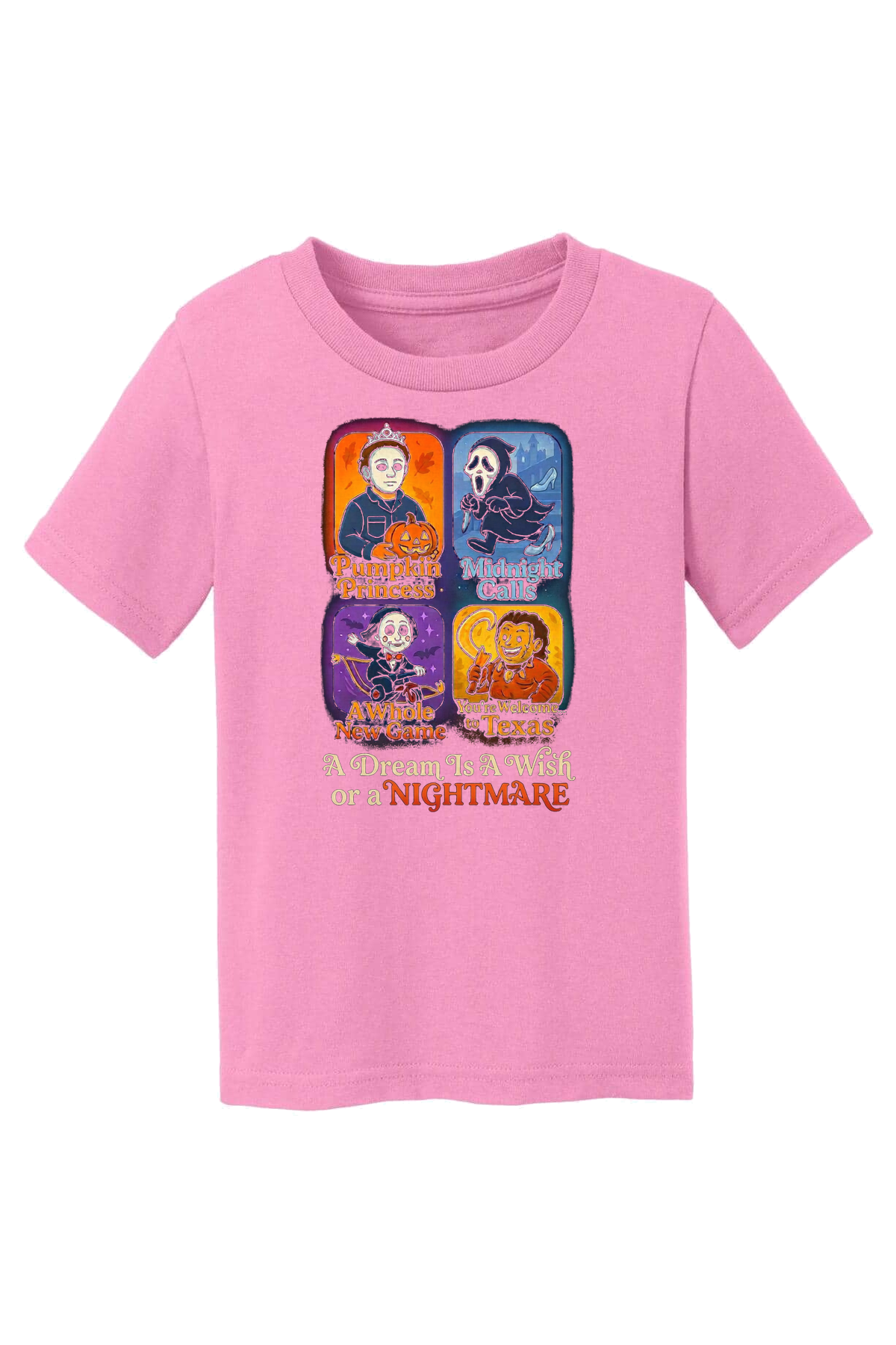 Dream Wish Nightmare T-Shirt - pink