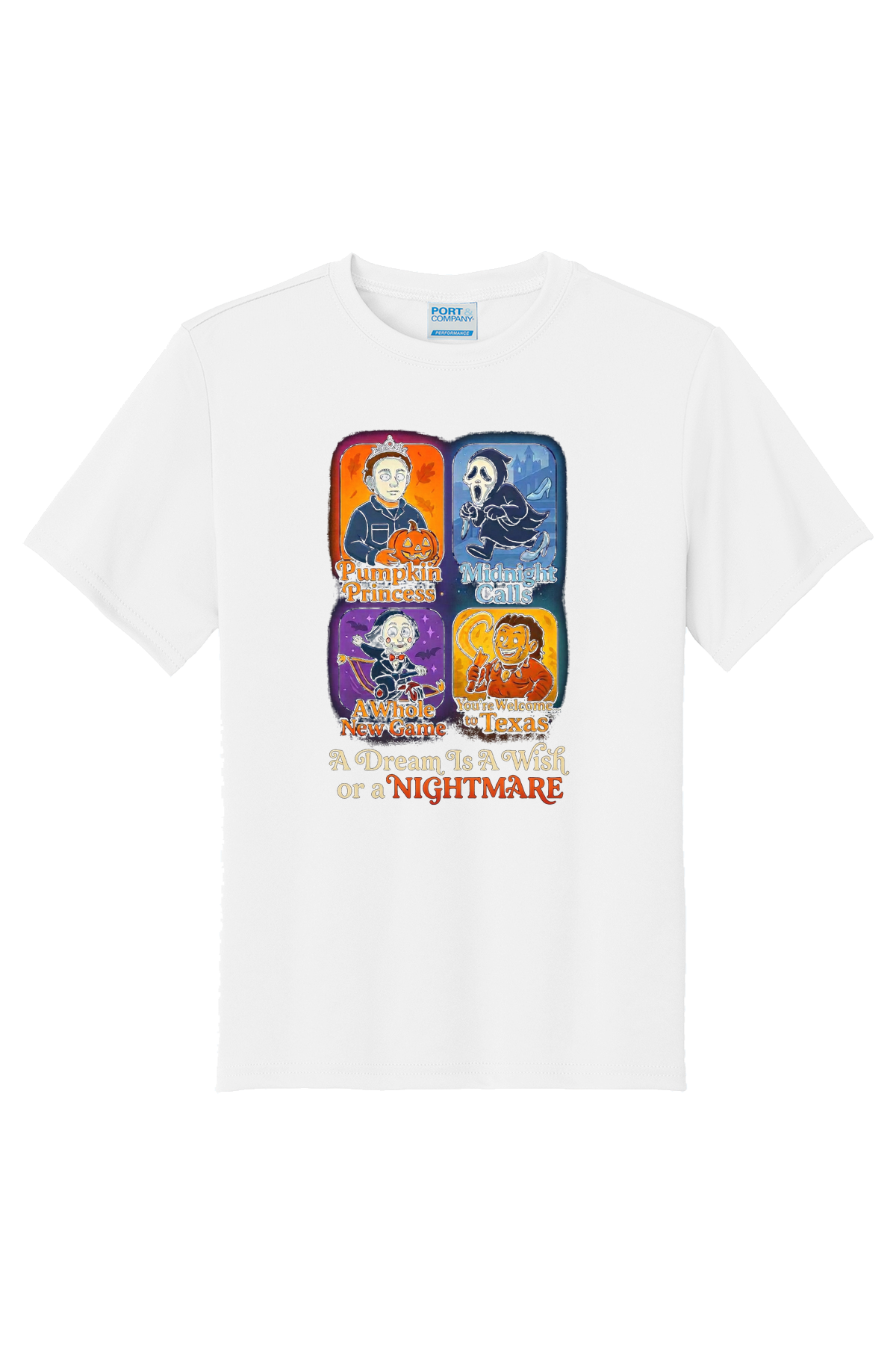 Dream Wish Nightmare T-Shirt - white