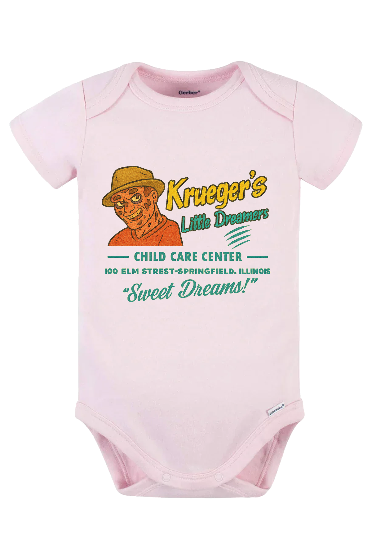 Dreamy Care by Krueger Onesie - pink