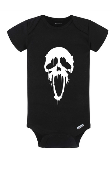 Dripping Ghost Face Onesie