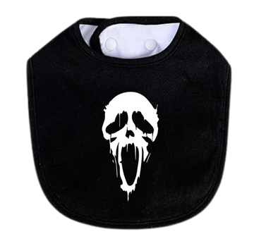 Dripping Ghost Face Bib