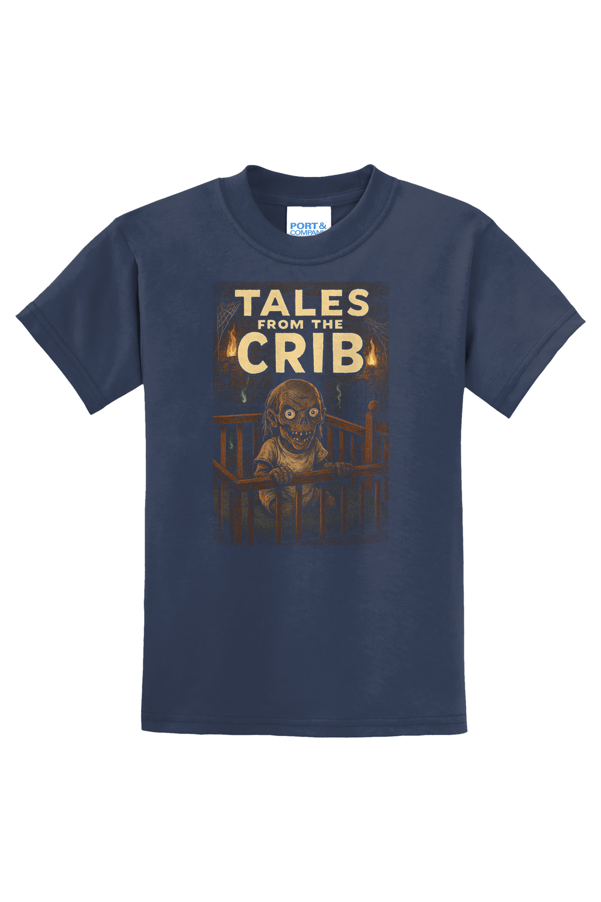 Dugeon Tales Crib T-Shirt - navy blue