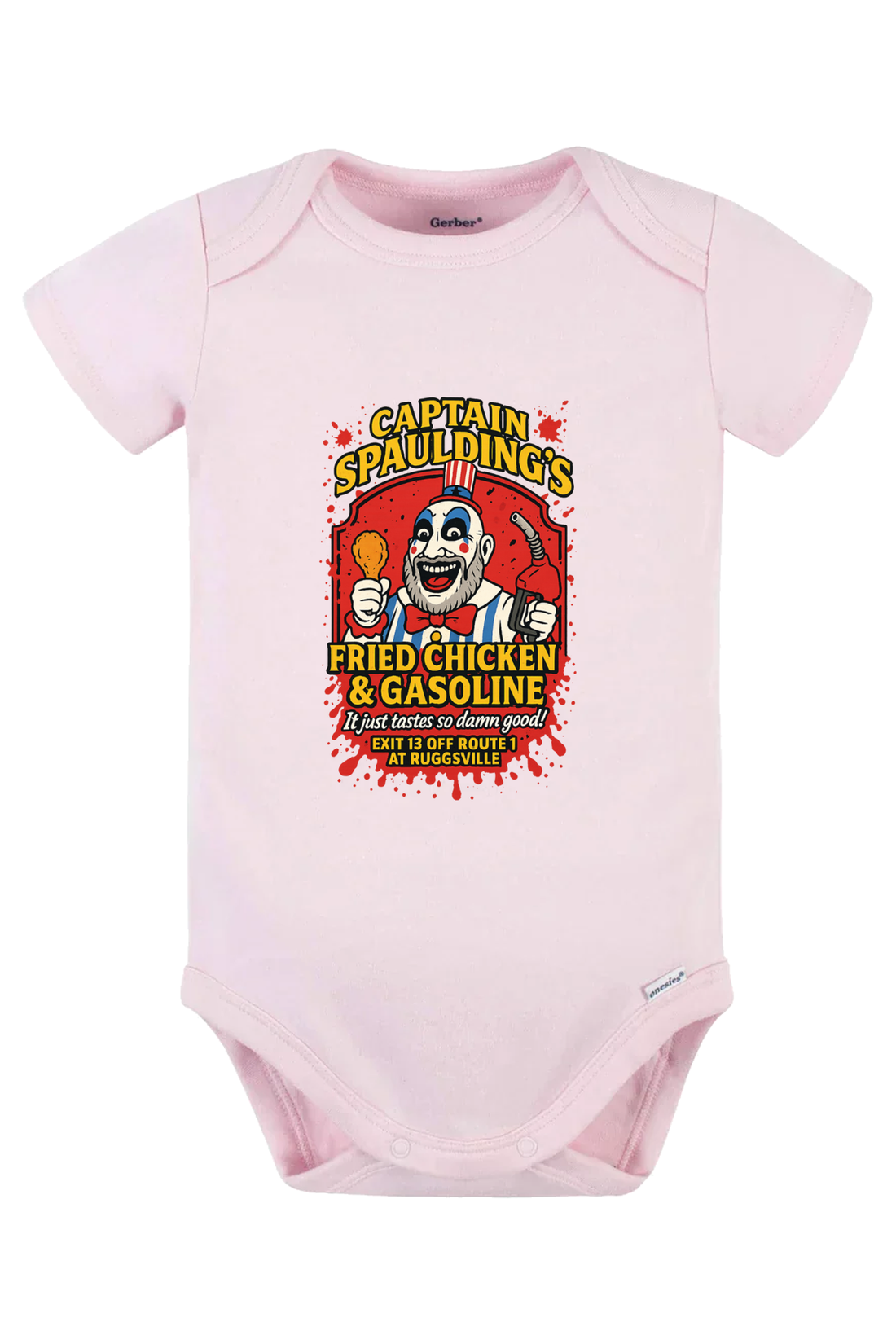 Exit 13 Onesie - light blue