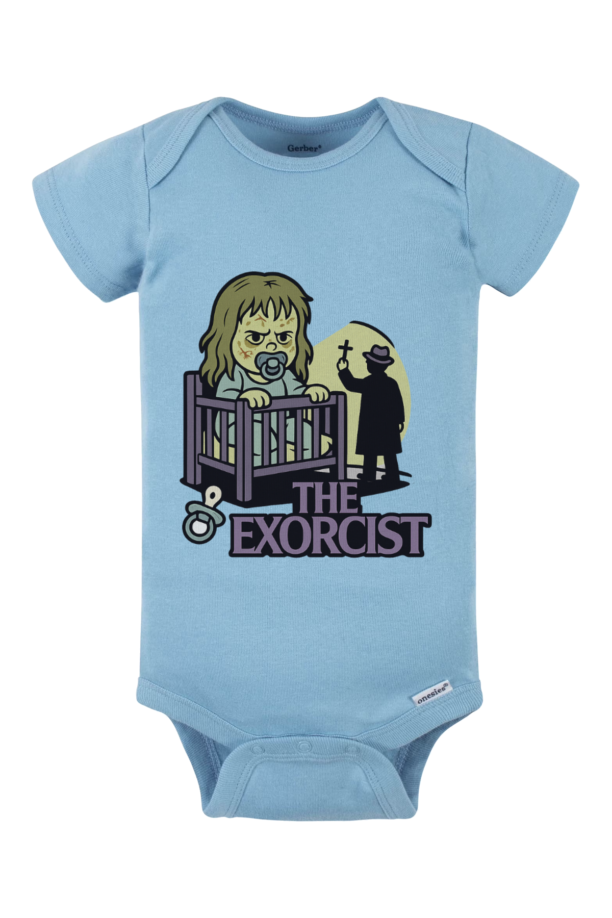Exorcist Onesie - light blue