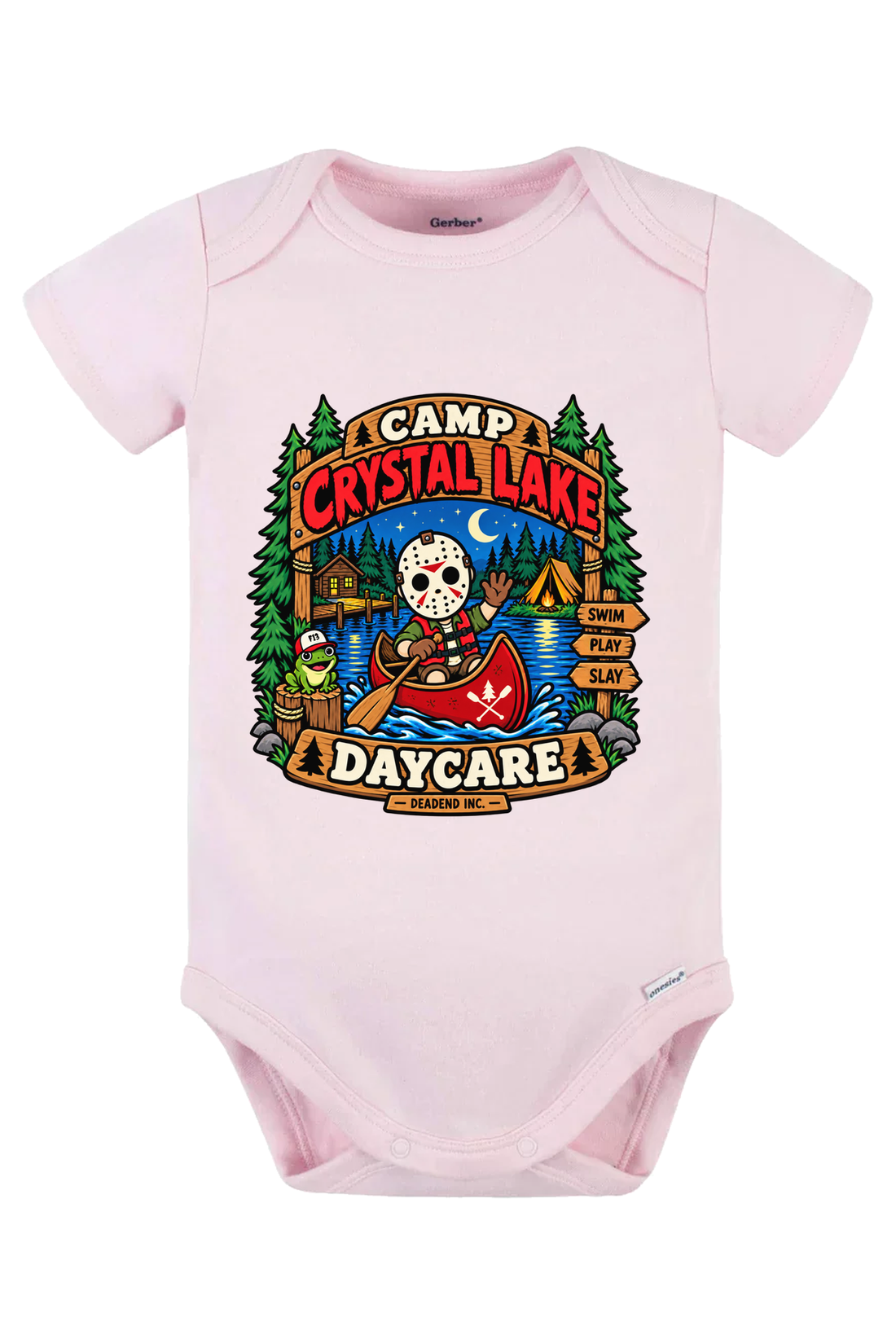 F13 Daycare Onesie - gray
