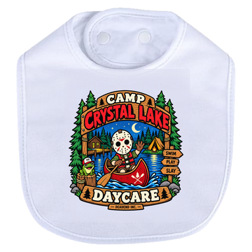 F13 Daycare Bib - white
