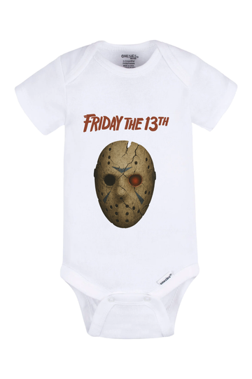 F13 Mask Onesie - white