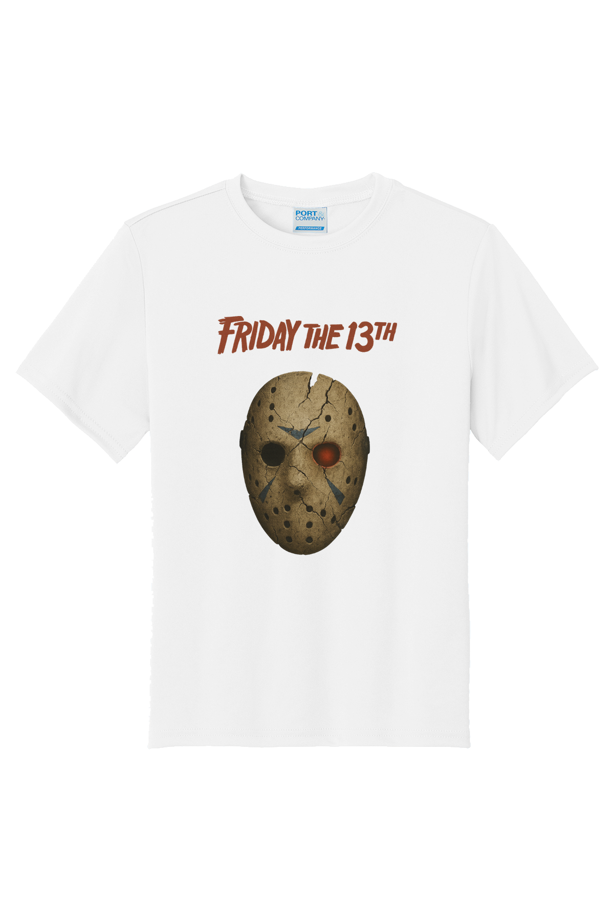 F13 Mask T-Shirt - white