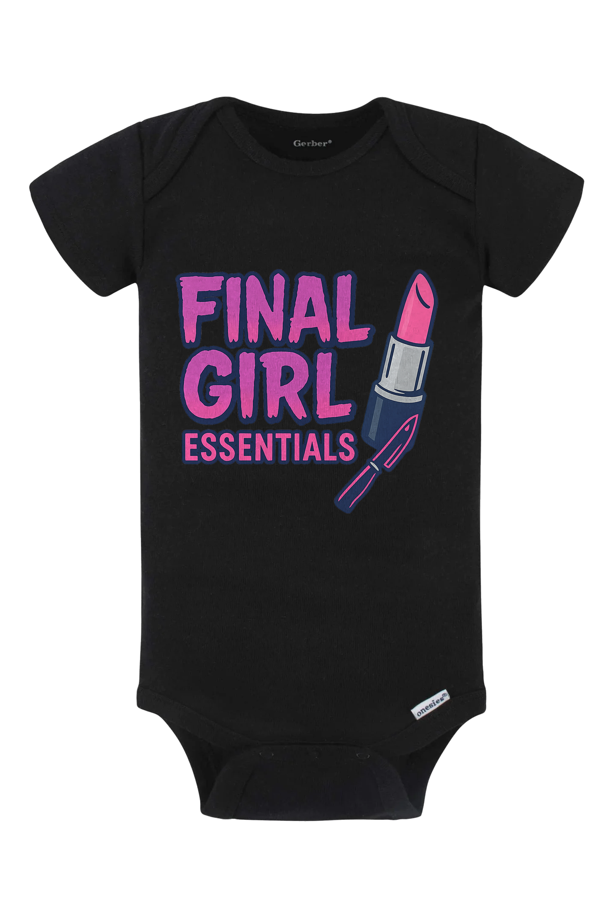 Final Girl Essentials Blue Onesie - black