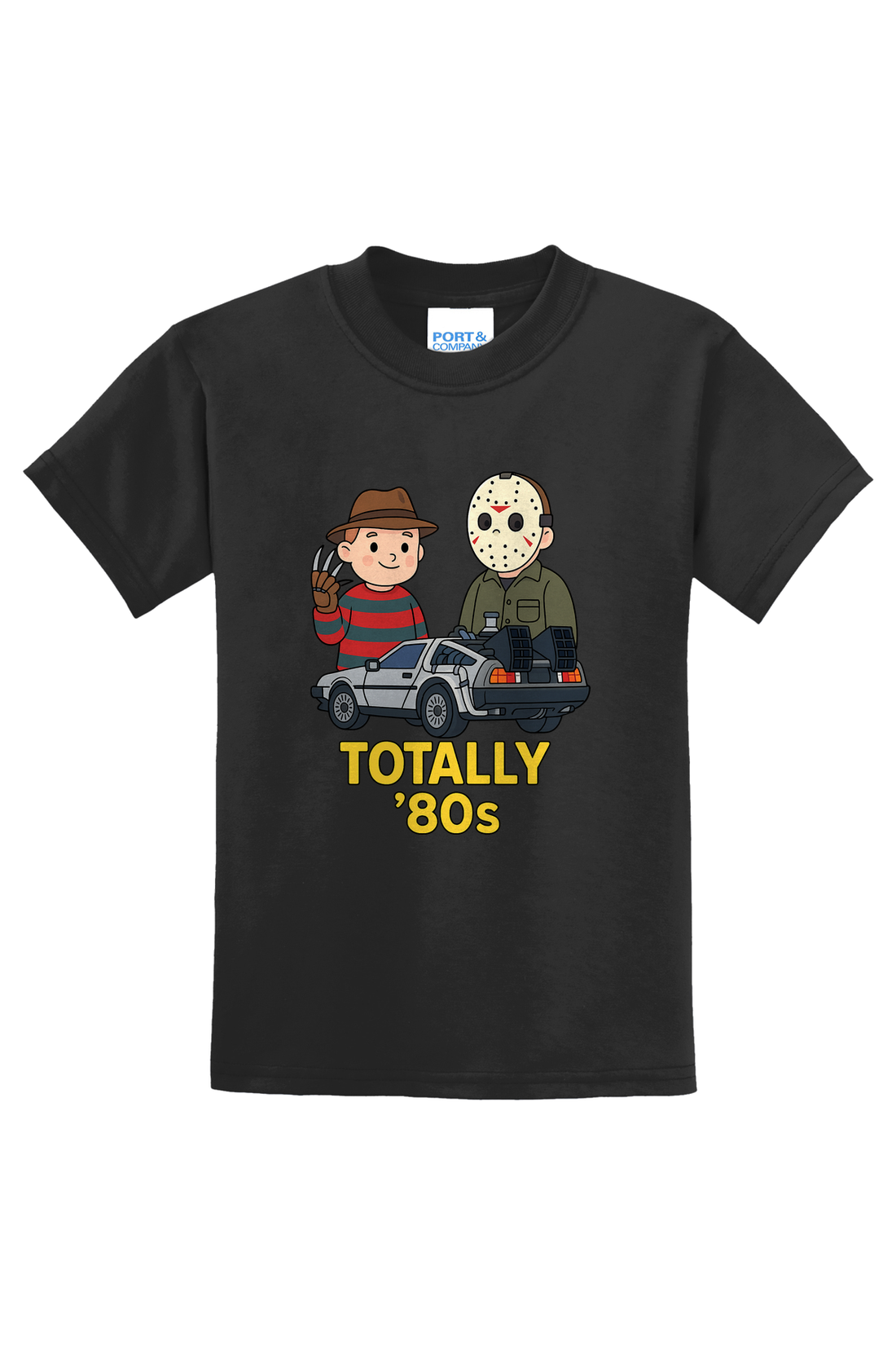 Freddy Jason Delorean80s T-Shirt - pink