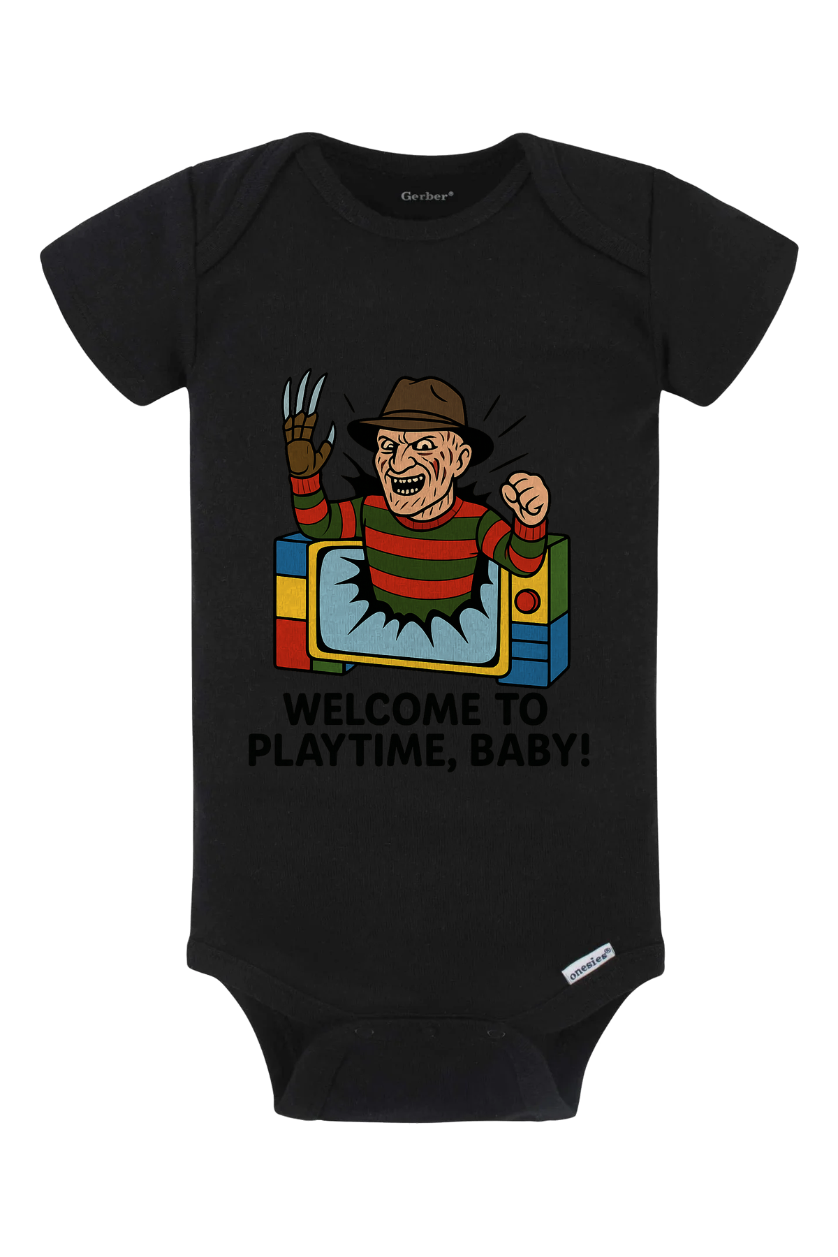 Freddy Playtime Onesie - black