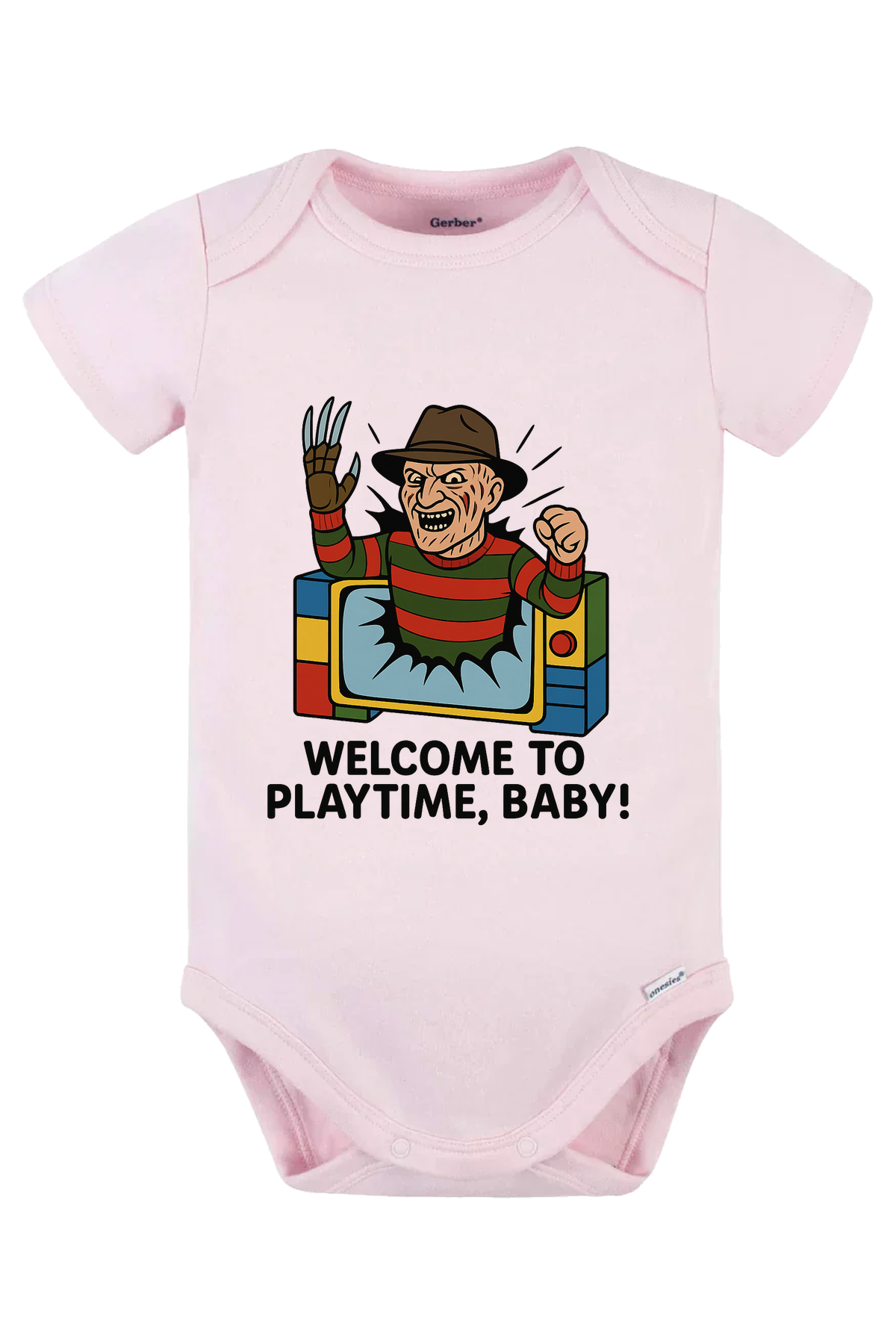 Freddy Playtime Onesie - pink