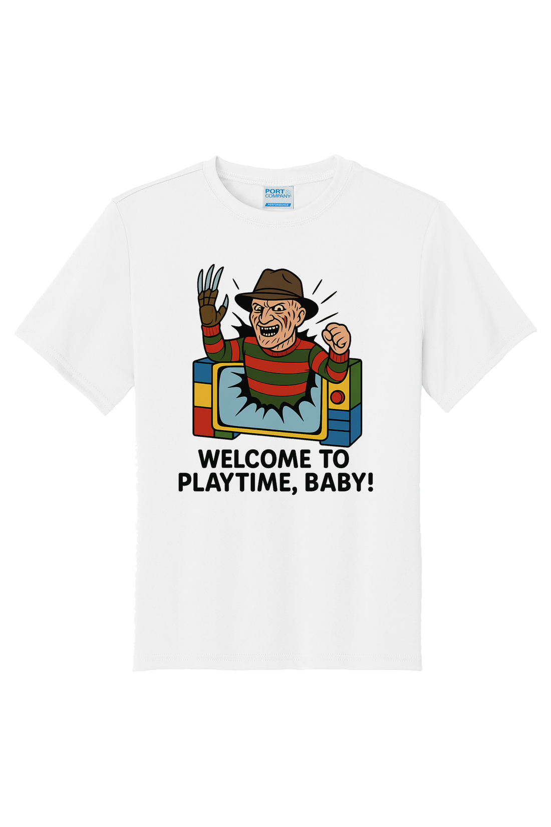 Freddy Playtime T-Shirt - white