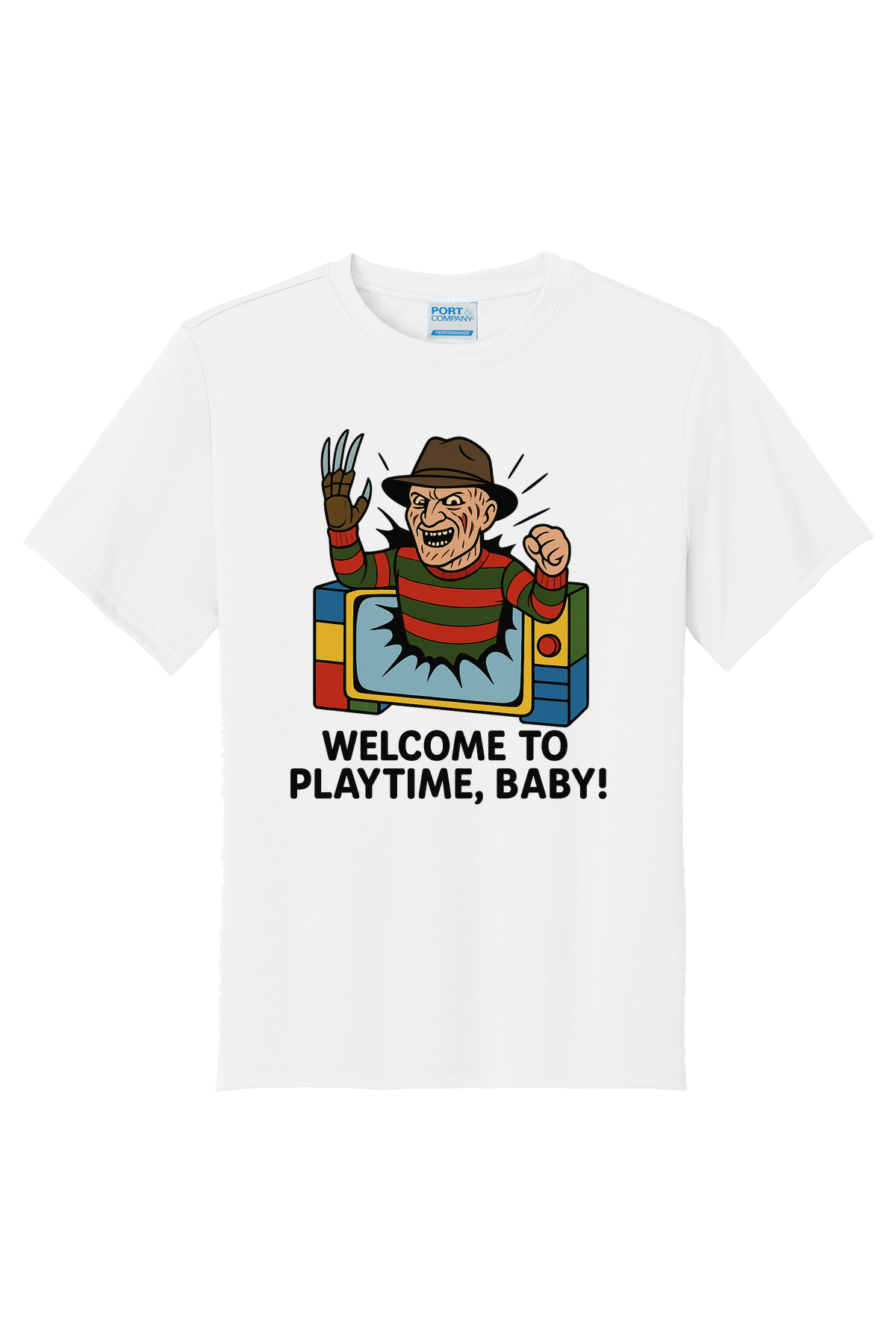 Freddy Playtime T-Shirt - white