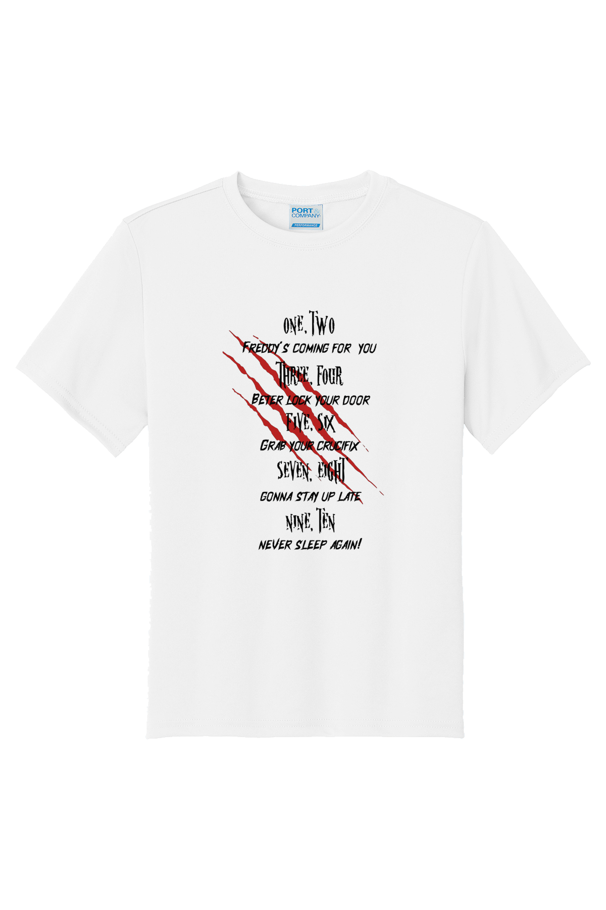 Freddy’s Poem T-Shirt - white