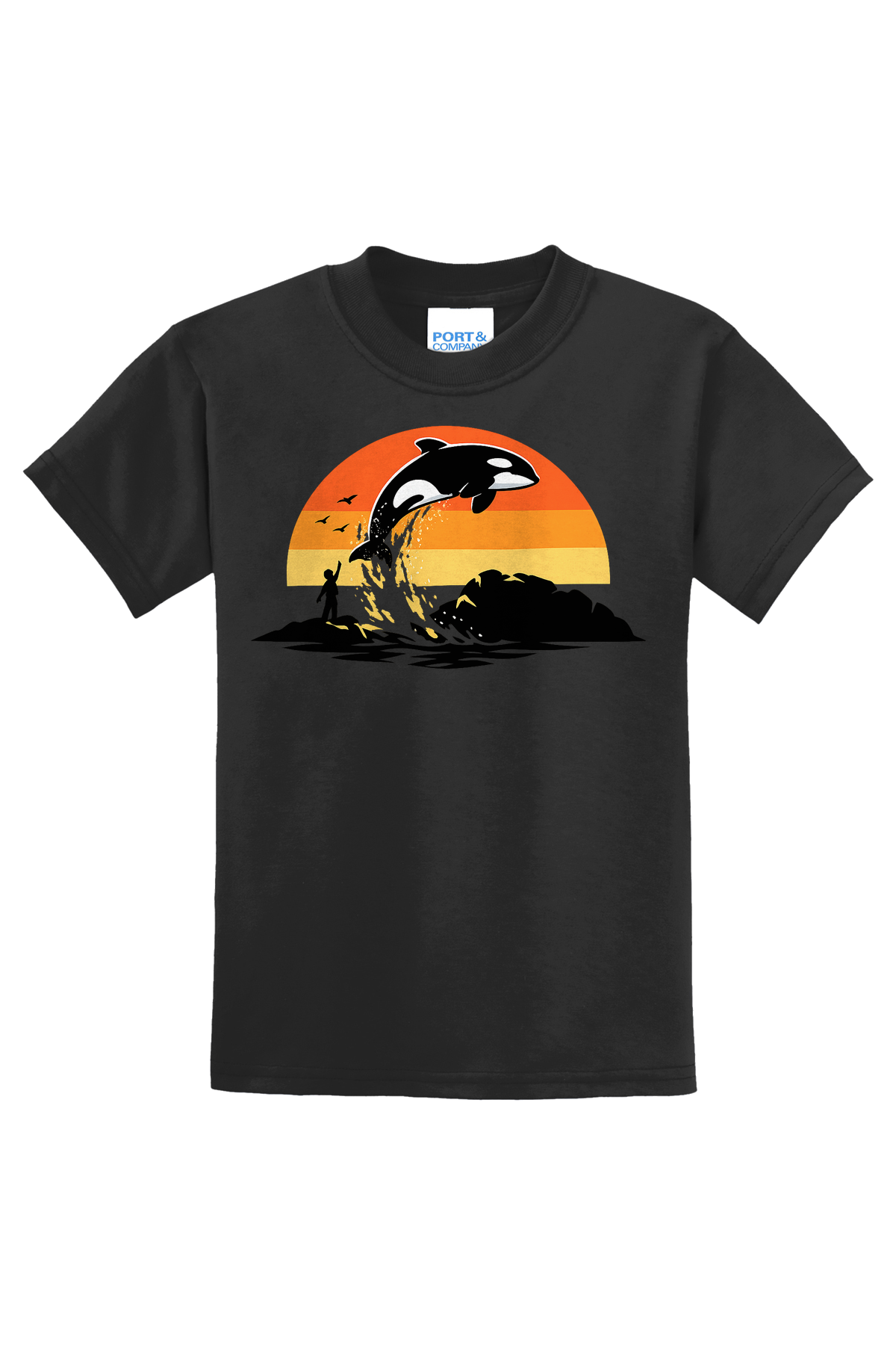 Free Willy Jump T-Shirt - black