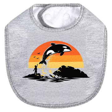 Free Willy Jump Bib - gray