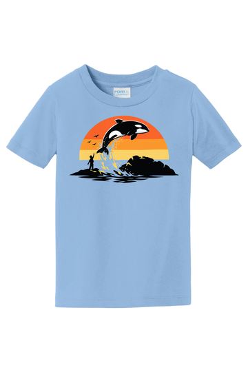 Free Willy Jump T-Shirt - light blue