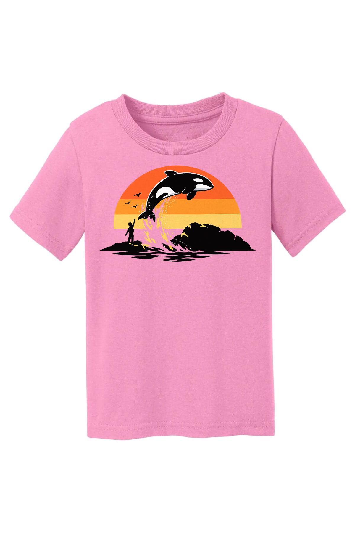 Free Willy Jump T-Shirt - pink