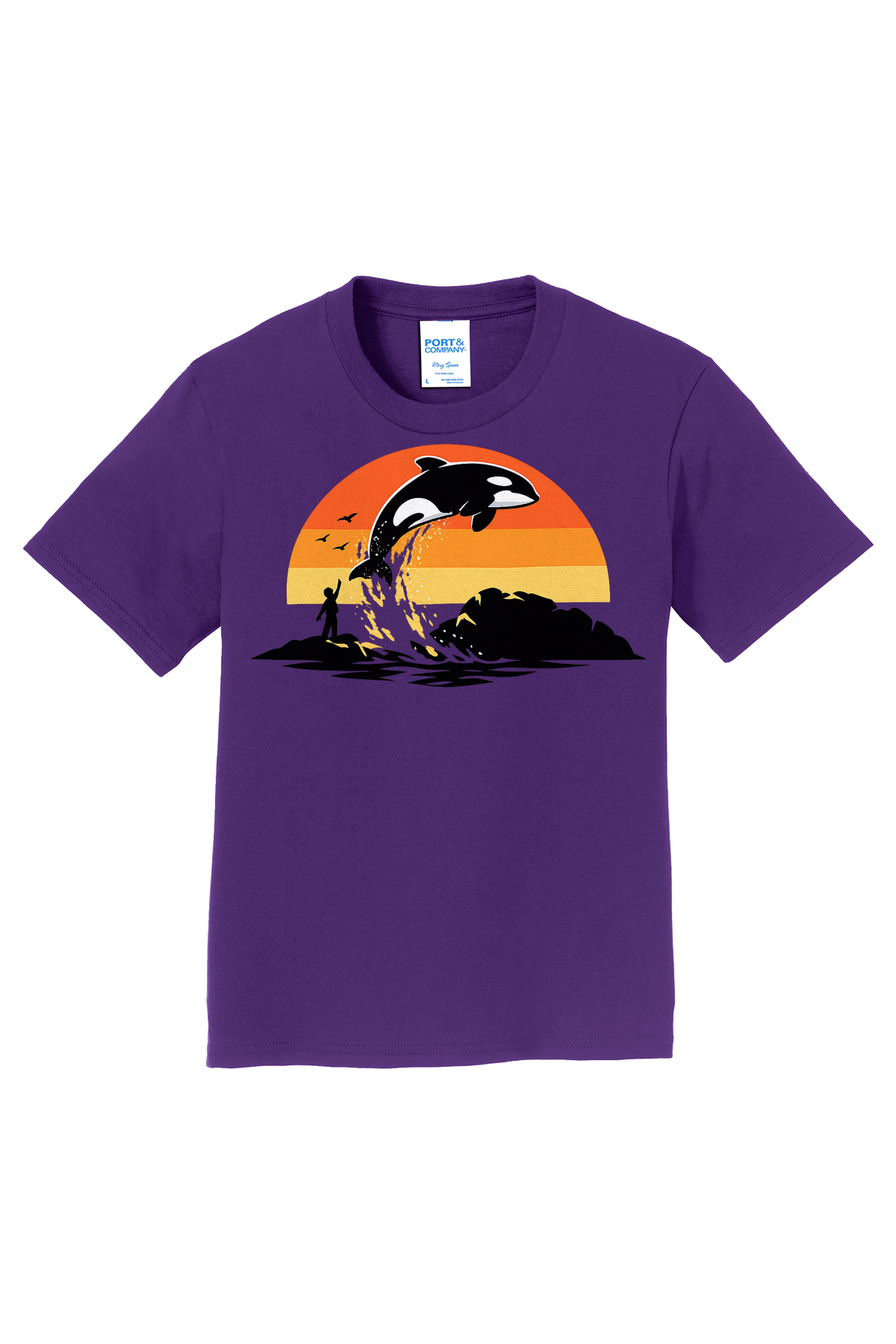 Free Willy Jump T-Shirt - purple