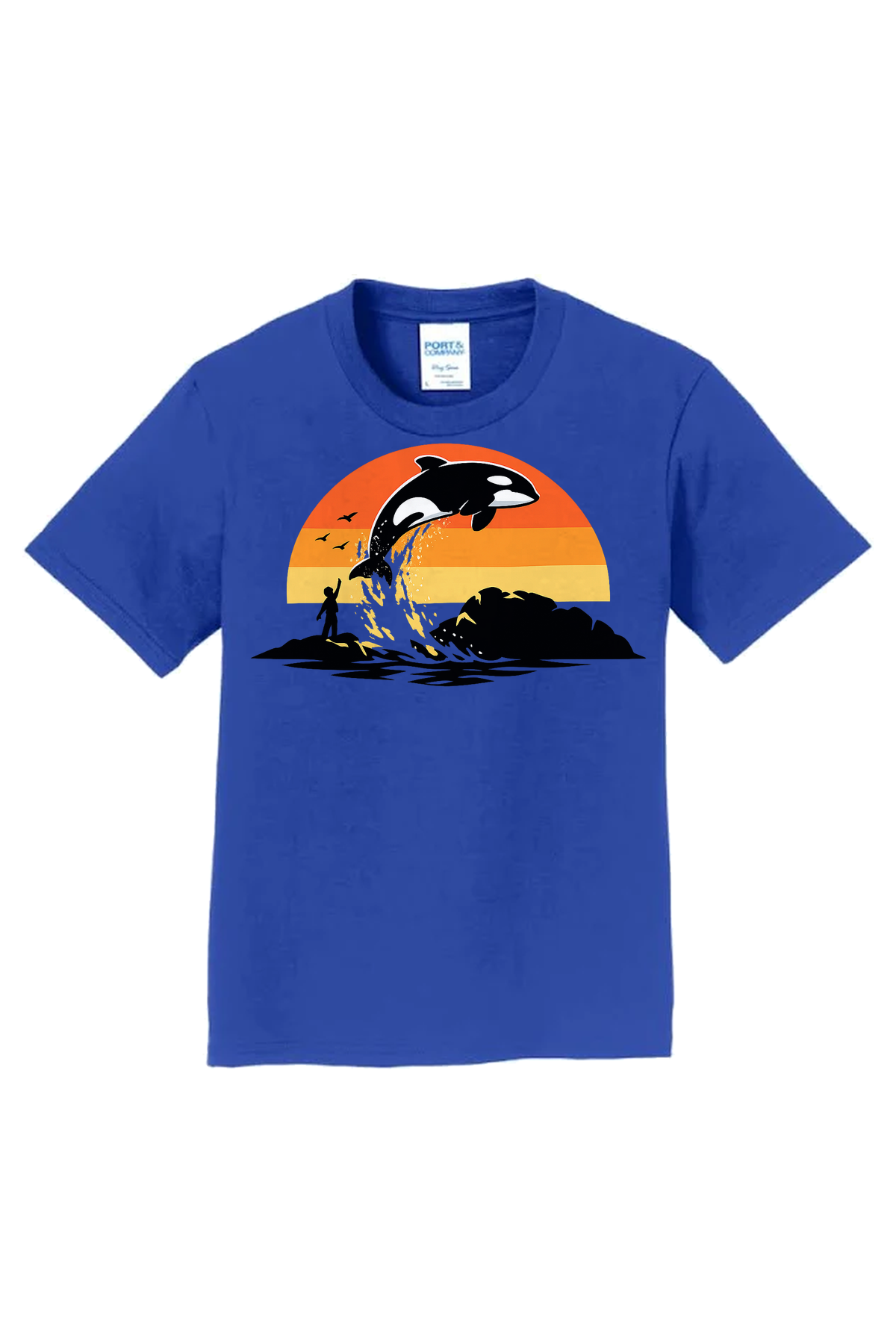 Free Willy Jump T-Shirt - royal blue