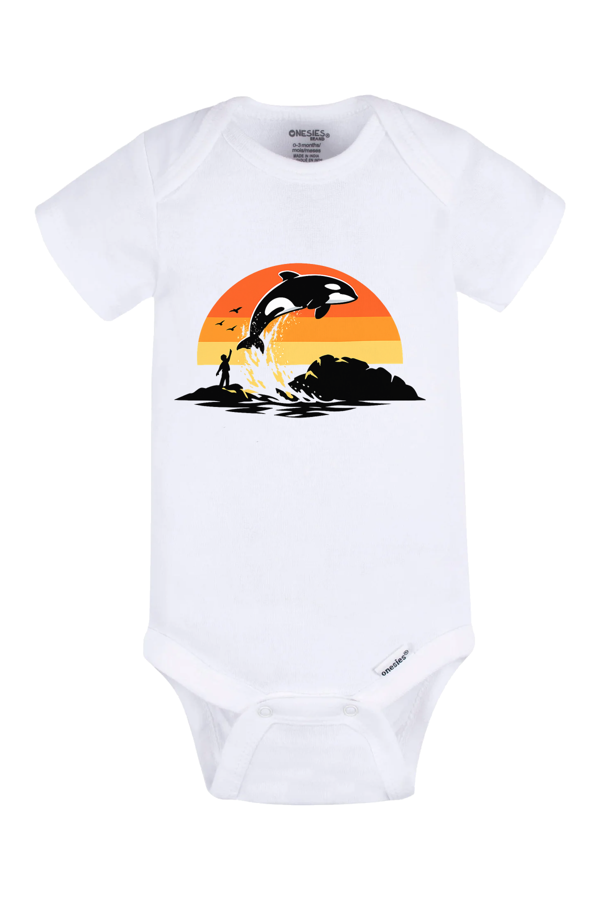 Free Willy Jump Onesie - white