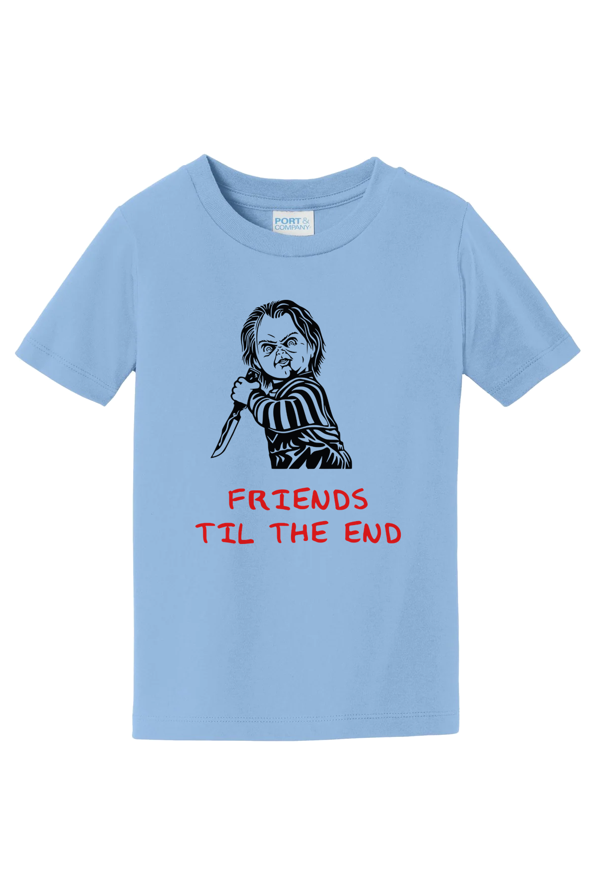 Friends Til The End T-Shirt - light blue