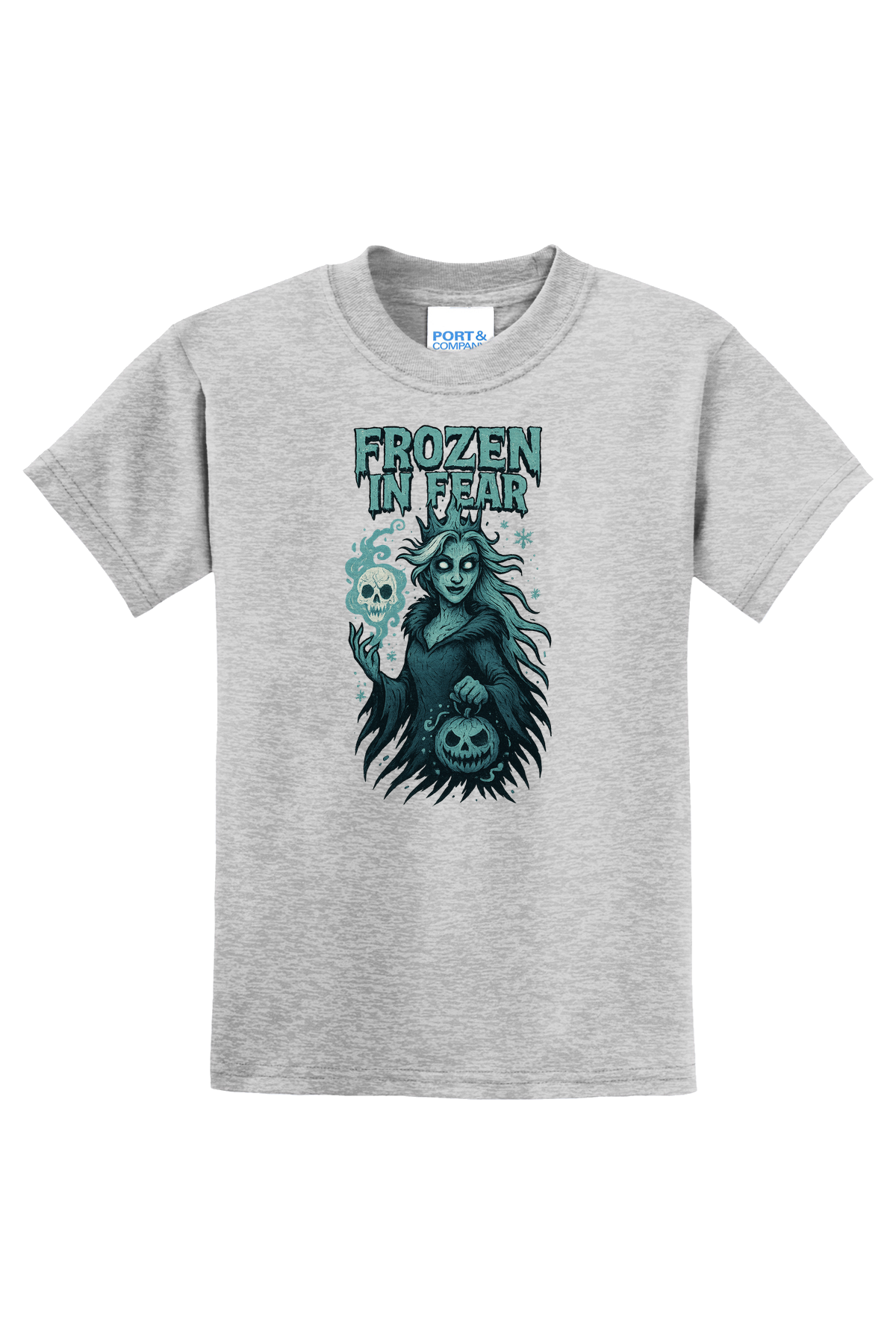 Frozen In Fear T-Shirt - gray