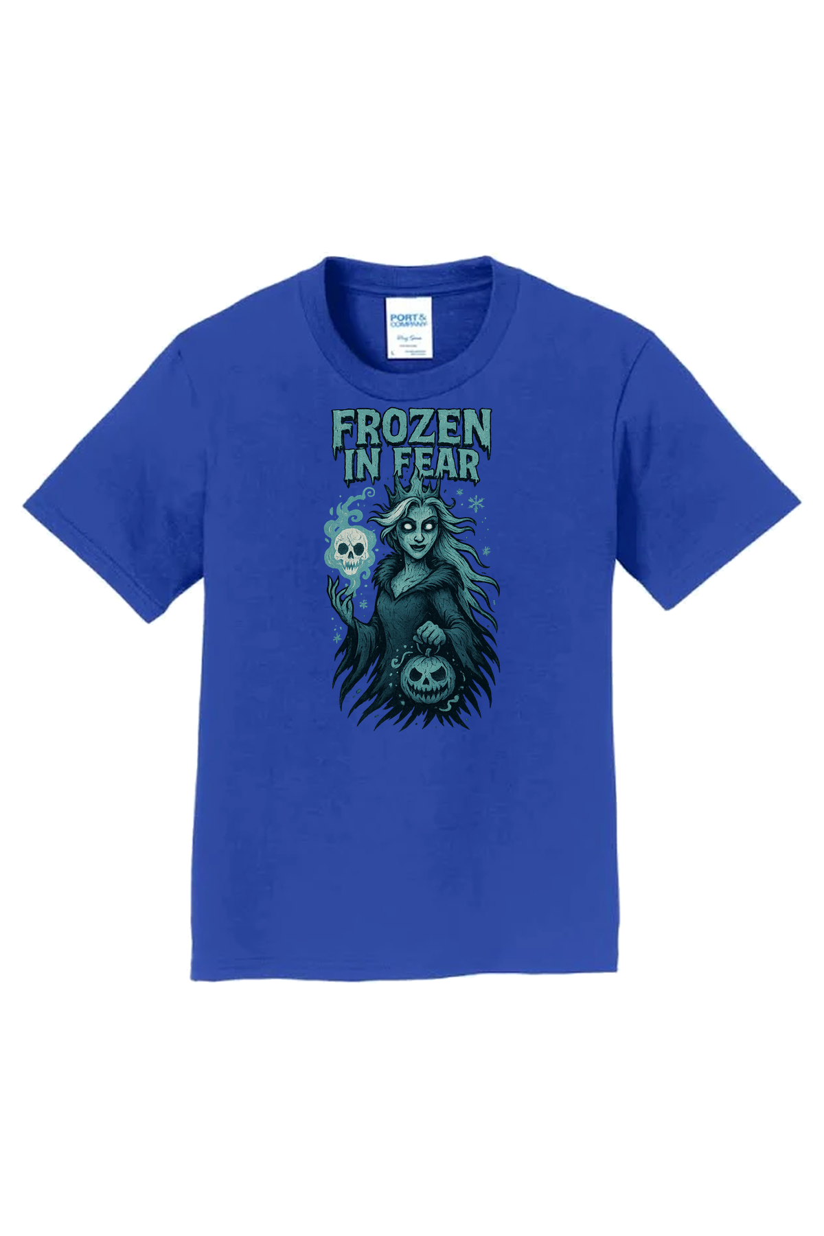 Frozen In Fear T-Shirt - royal blue