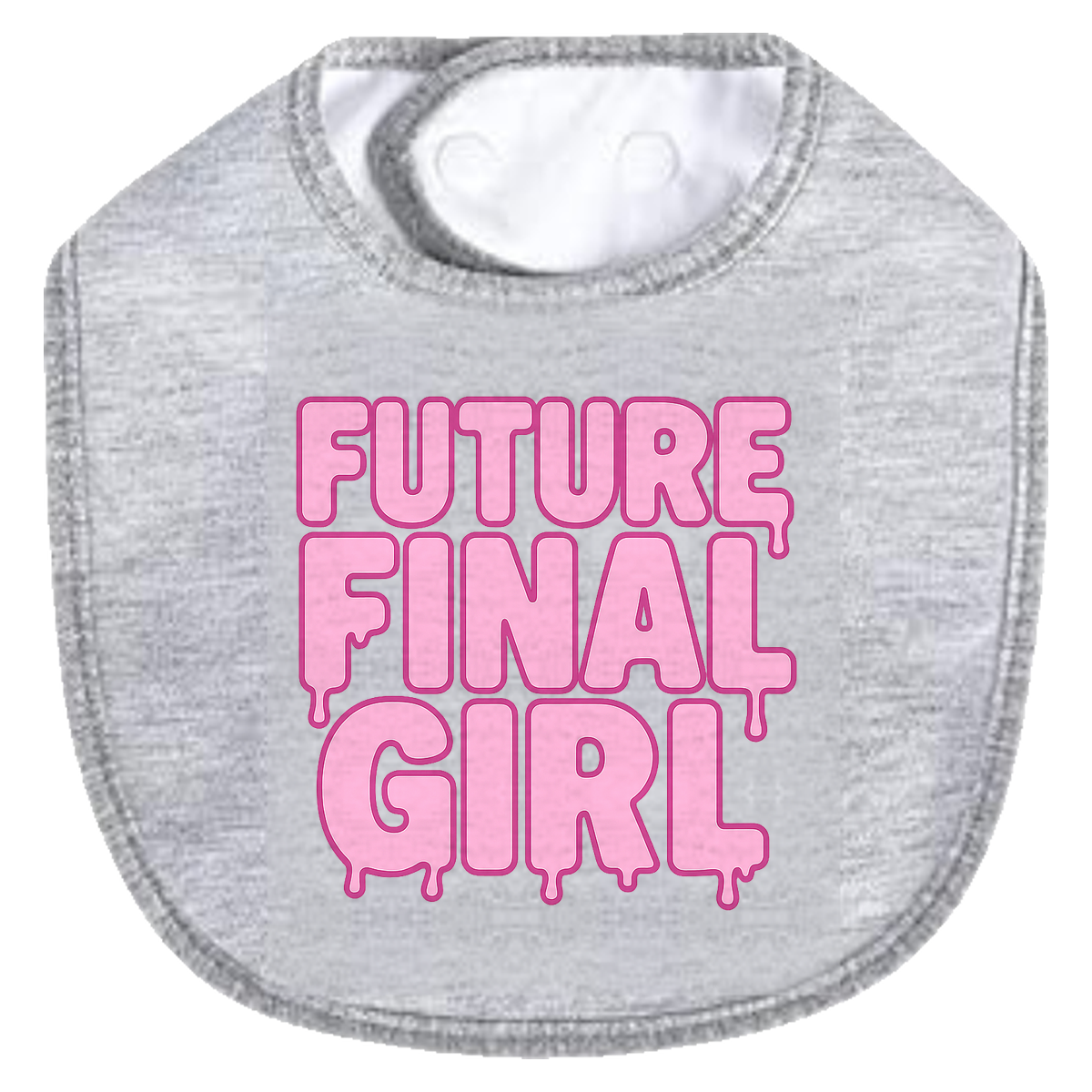 Future Final Girl Bib - gray