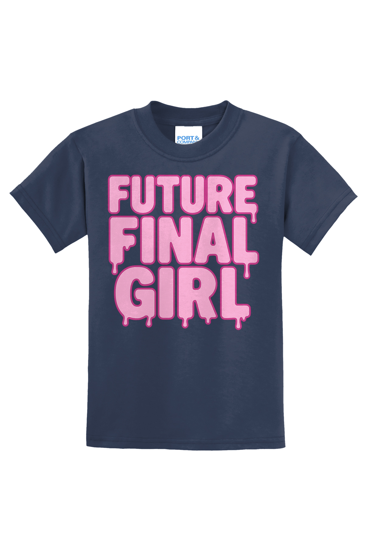 Future Final Girl T-Shirt - navy blue
