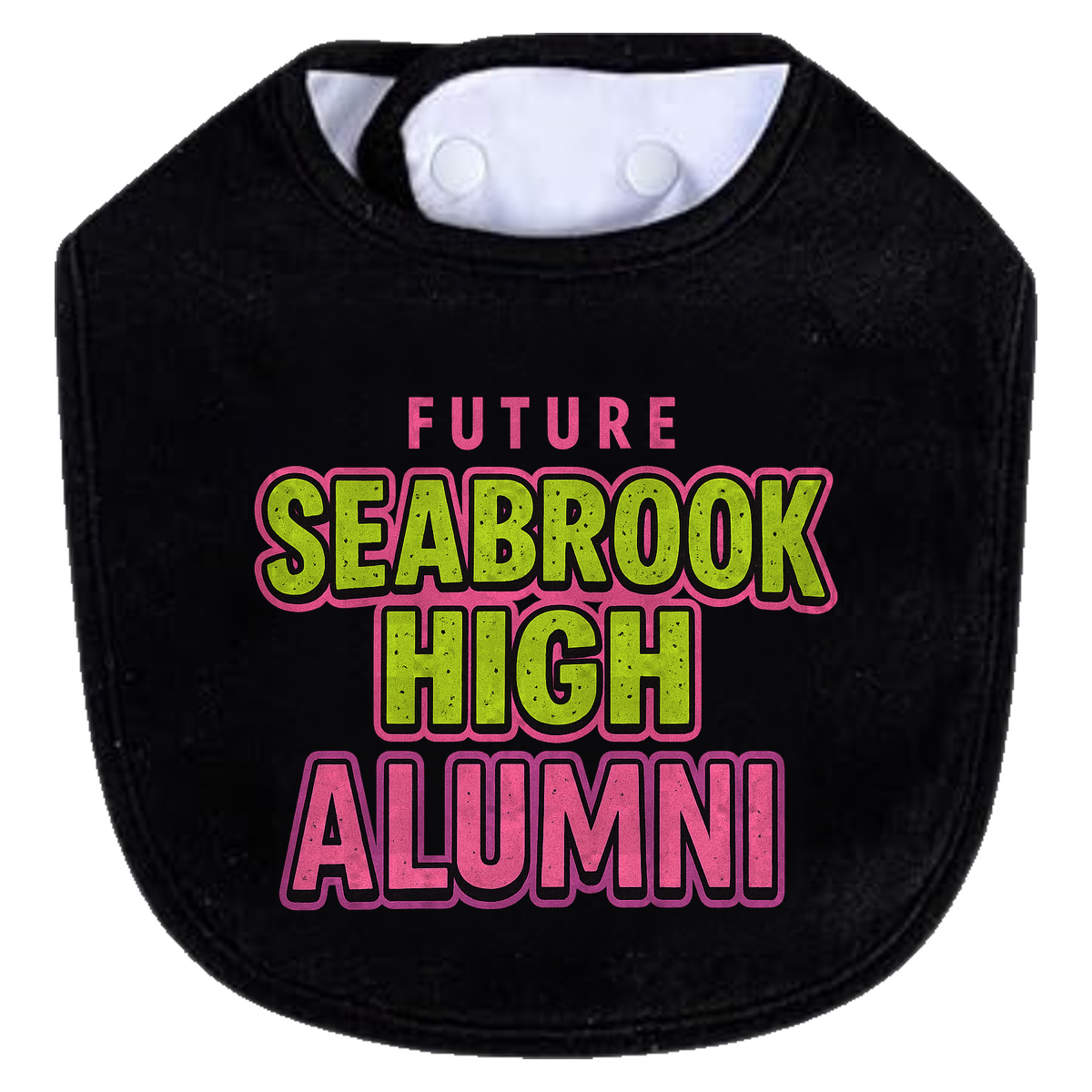 Future Seabrook Alumni Bib - black