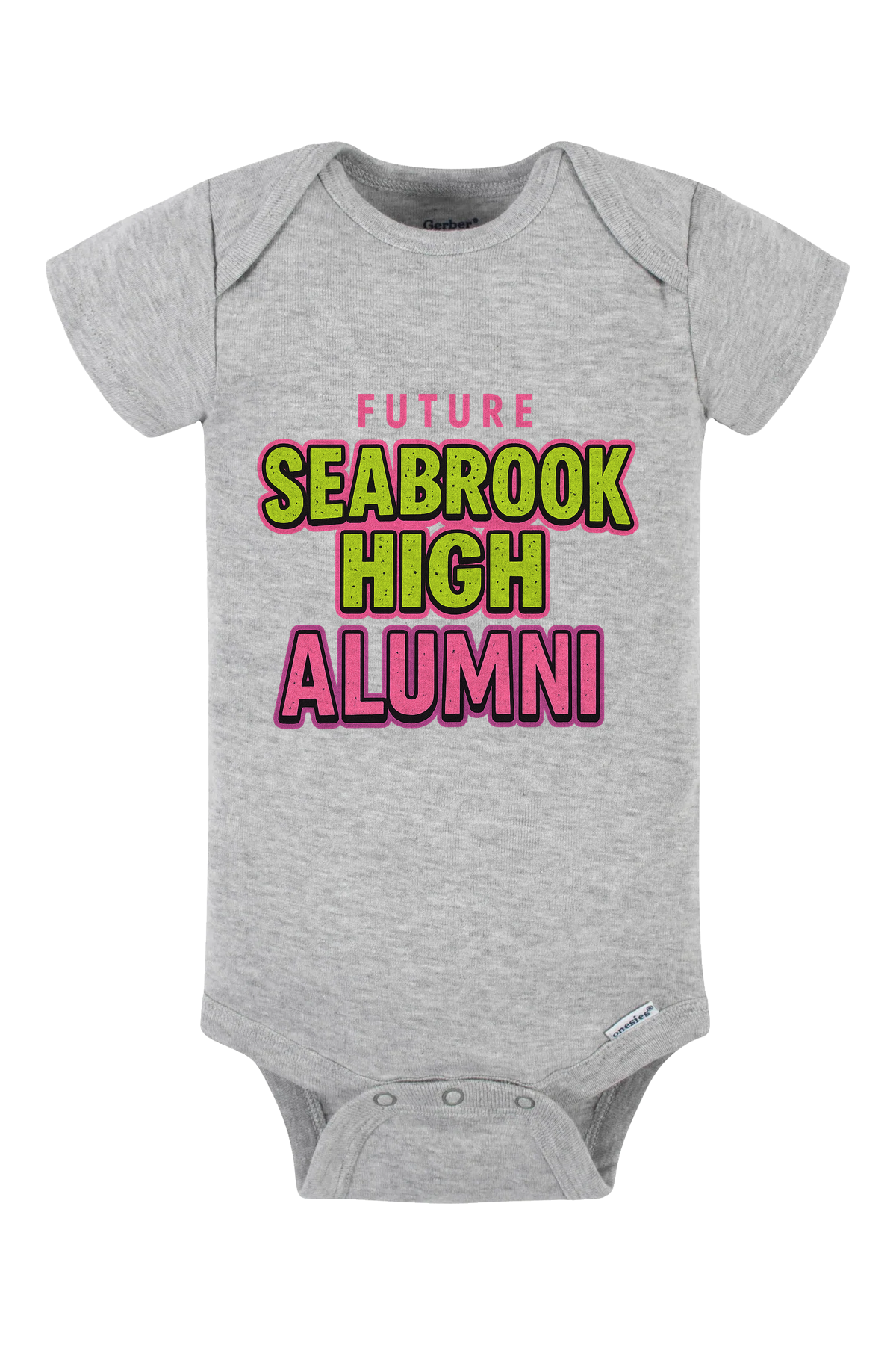 Future Seabrook Alumni Onesie - gray